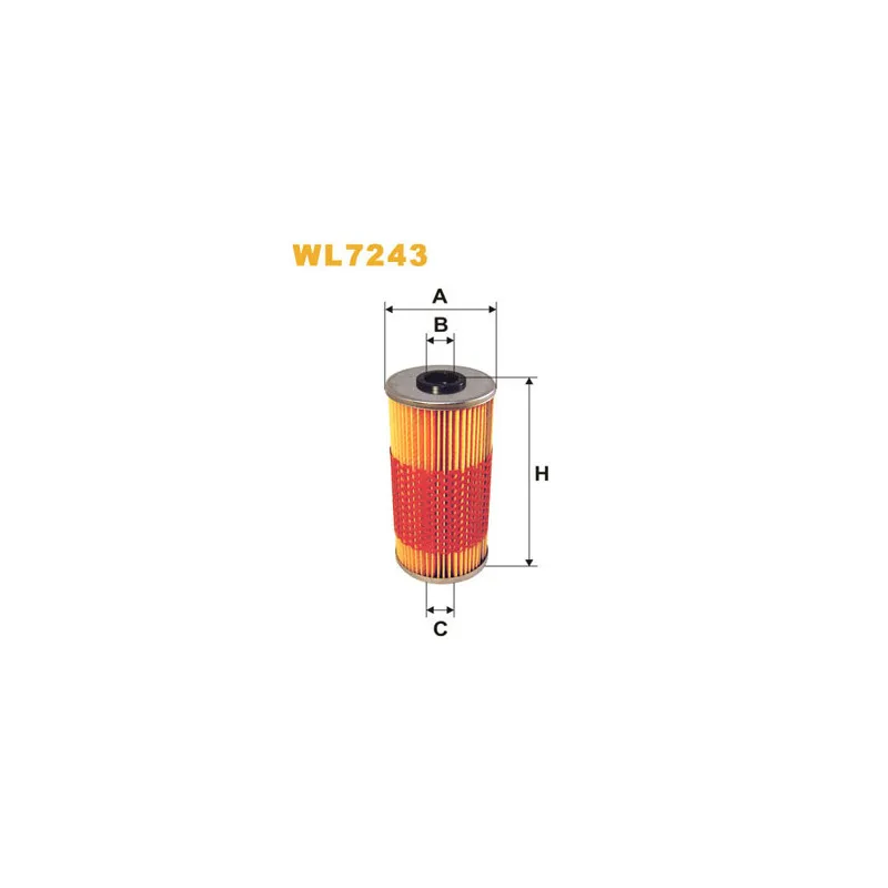 Filtre à huile WIX FILTERS WL7243