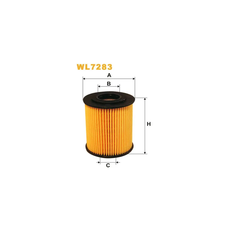Filtre à huile WIX FILTERS WL7283