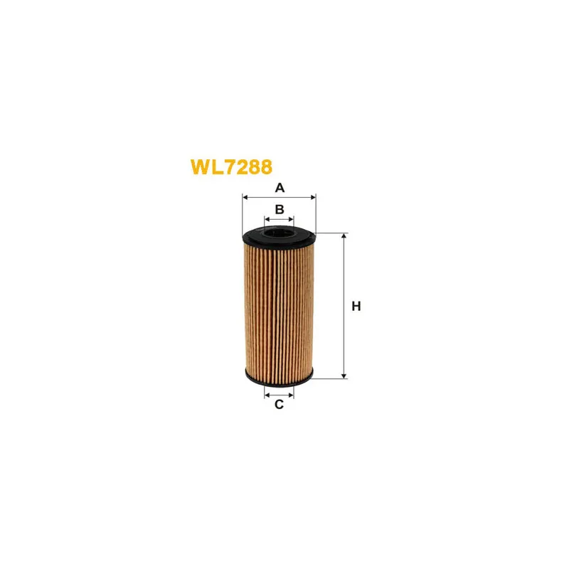 Filtre à huile WIX FILTERS WL7288