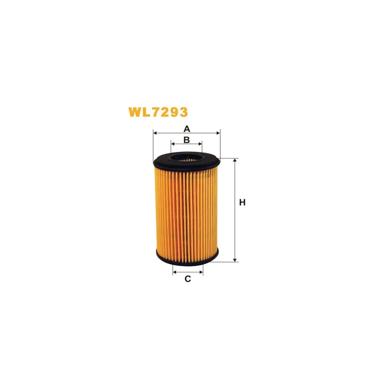 Filtre à huile WIX FILTERS WL7293