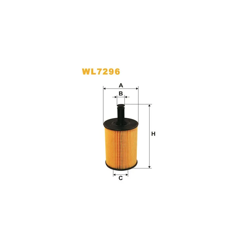 Filtre à huile WIX FILTERS WL7296