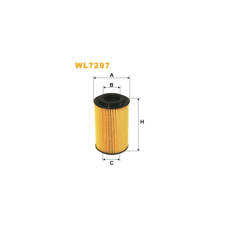Filtre à huile WIX FILTERS WL7297