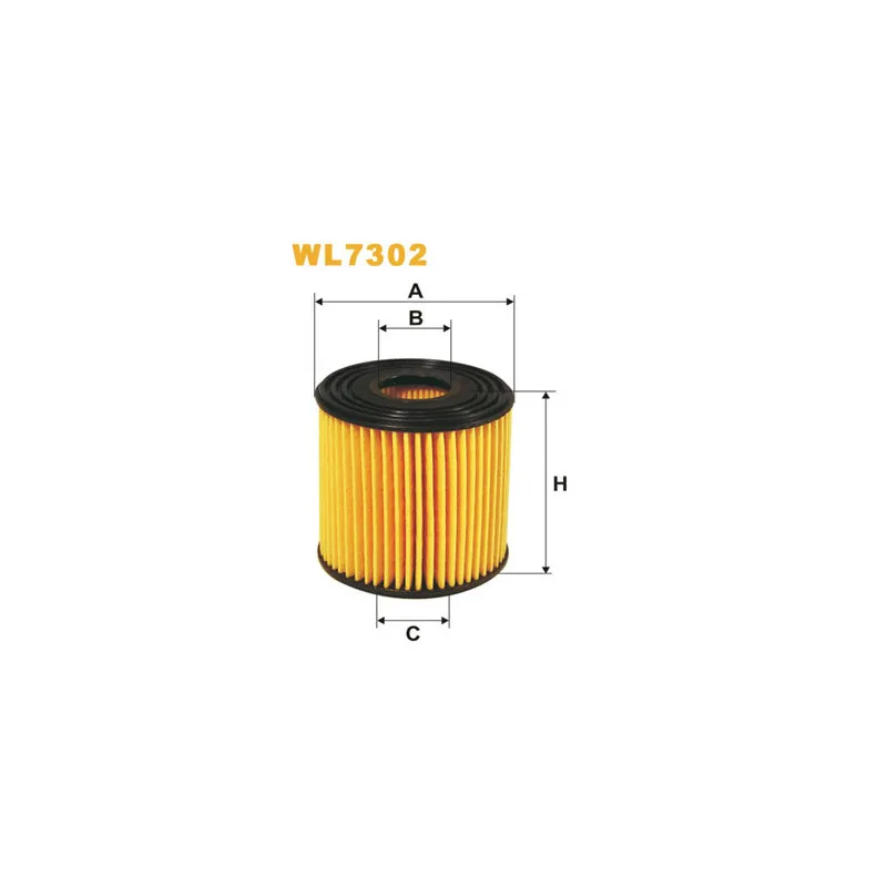 Filtre à huile WIX FILTERS WL7302