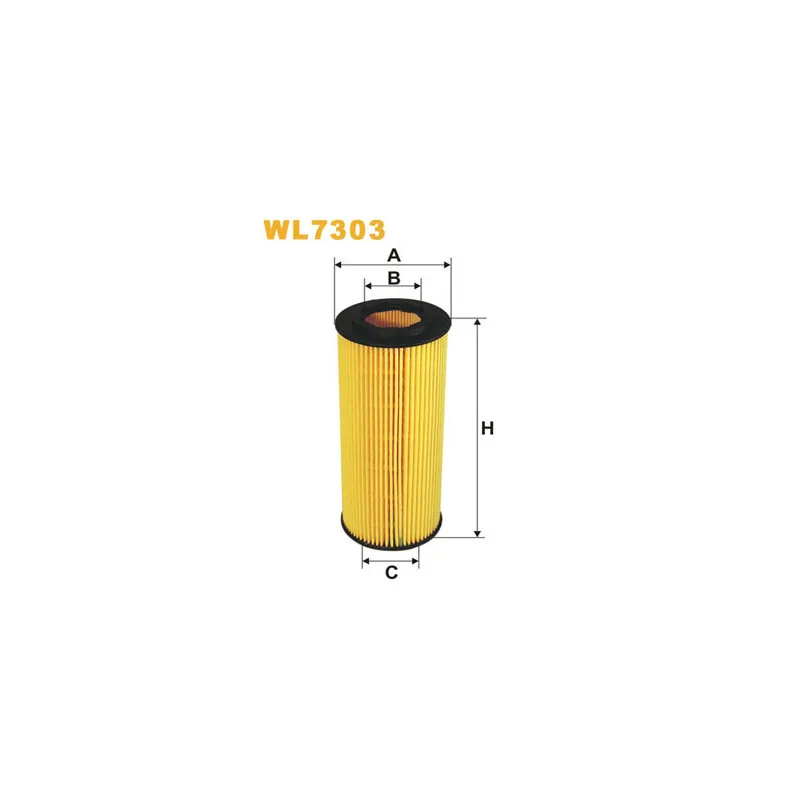 Filtre à huile WIX FILTERS WL7303