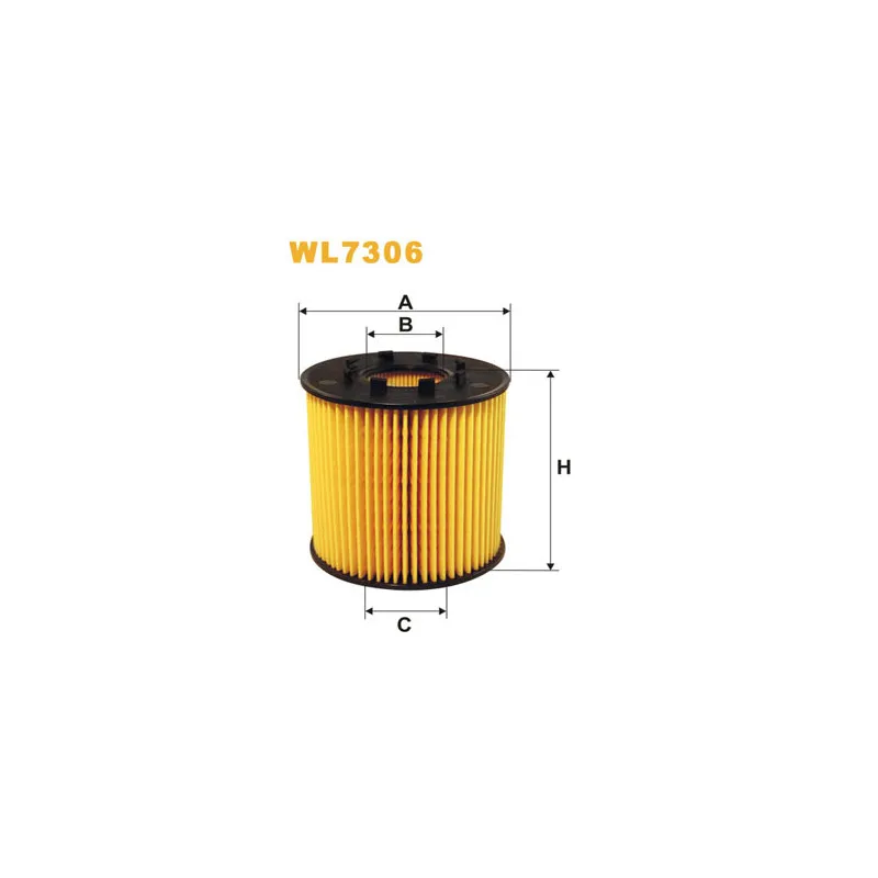 Filtre à huile WIX FILTERS WL7306