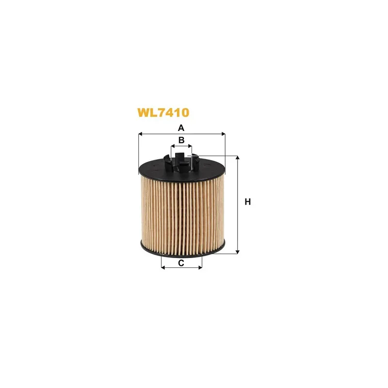 Filtre à huile WIX FILTERS WL7410
