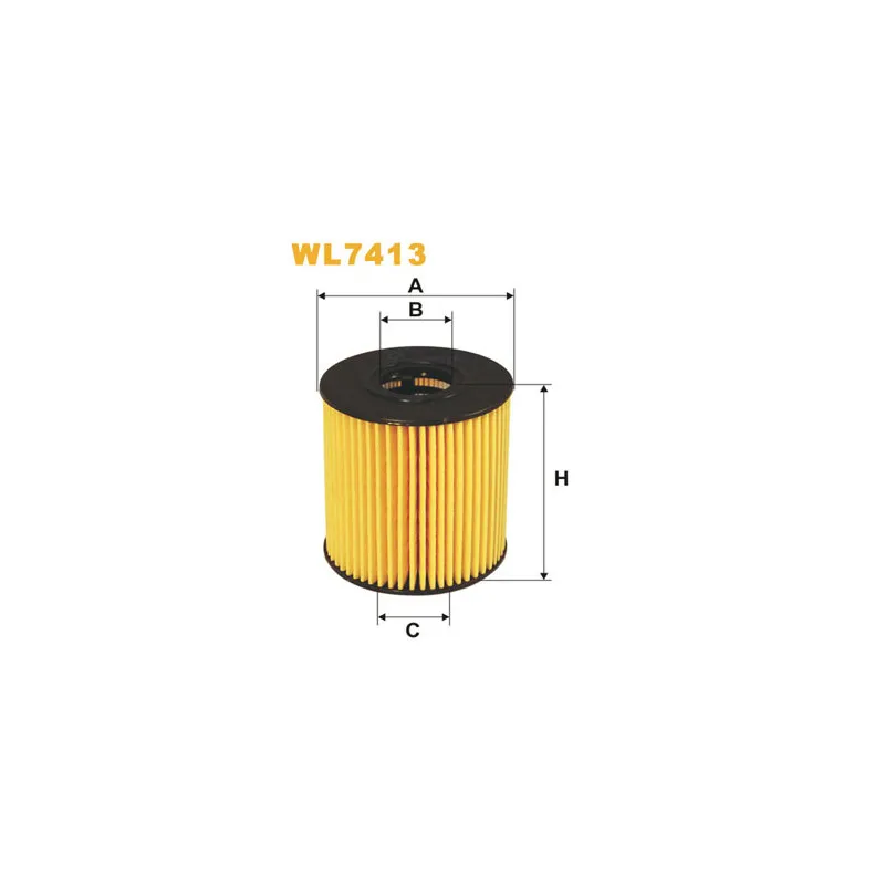 Filtre à huile WIX FILTERS WL7413