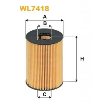 Filtre à huile WIX FILTERS