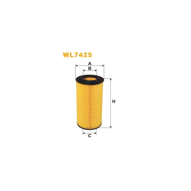 Filtre à huile WIX FILTERS WL7425