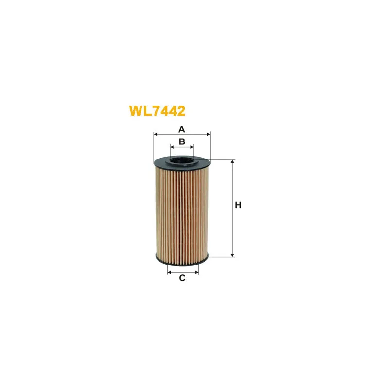Filtre à huile WIX FILTERS WL7442