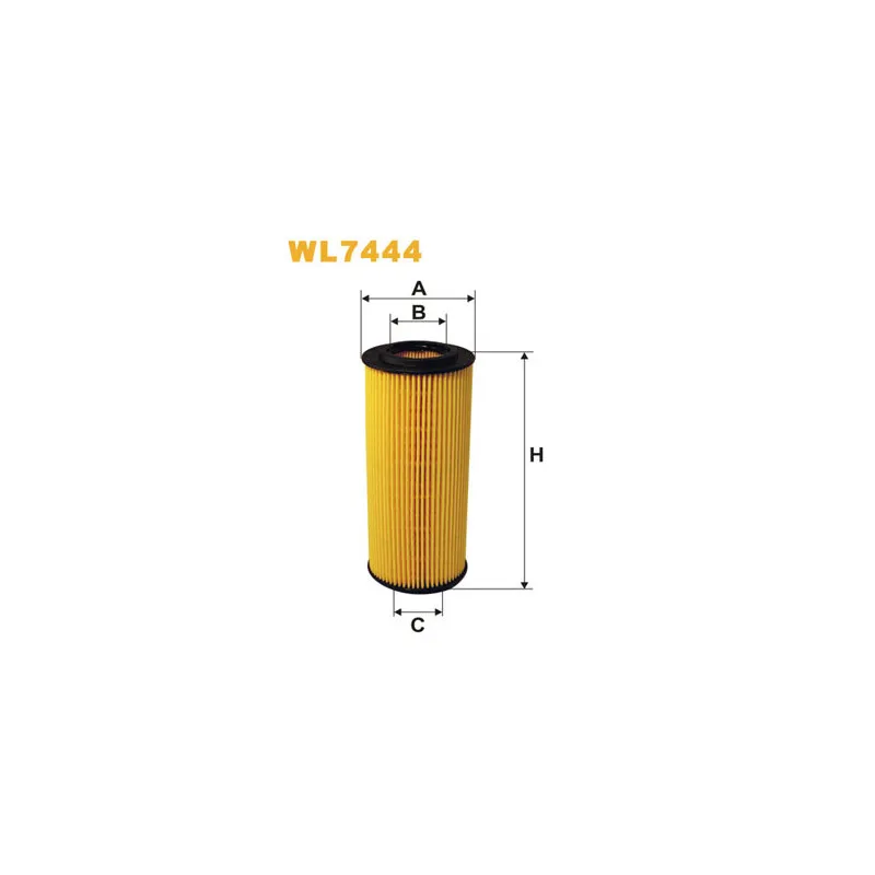 Filtre à huile WIX FILTERS WL7444