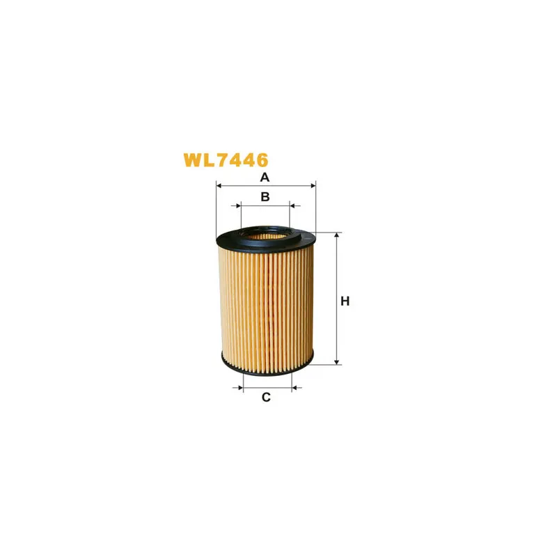 Filtre à huile WIX FILTERS WL7446