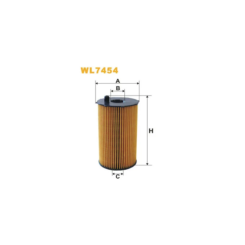 Filtre à huile WIX FILTERS WL7454