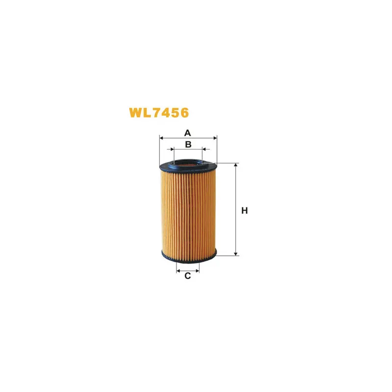 Filtre à huile WIX FILTERS WL7456