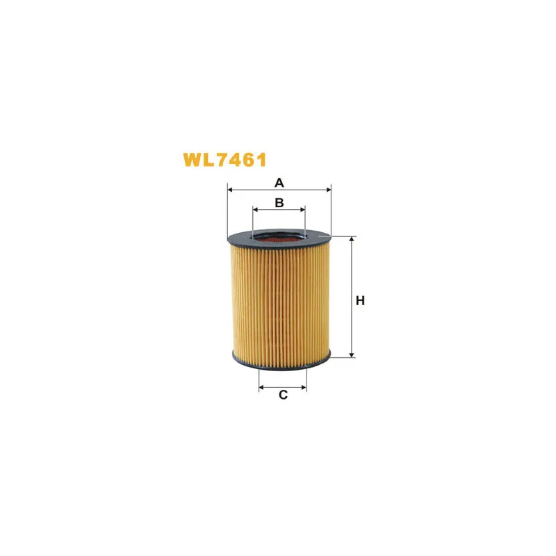 Filtre à huile WIX FILTERS WL7461