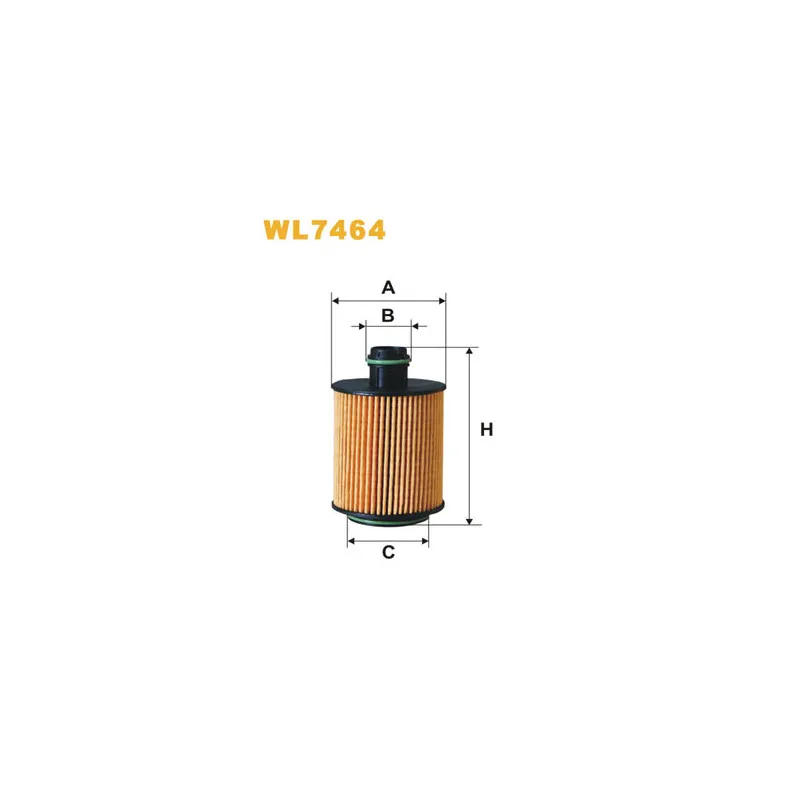 Filtre à huile WIX FILTERS WL7464