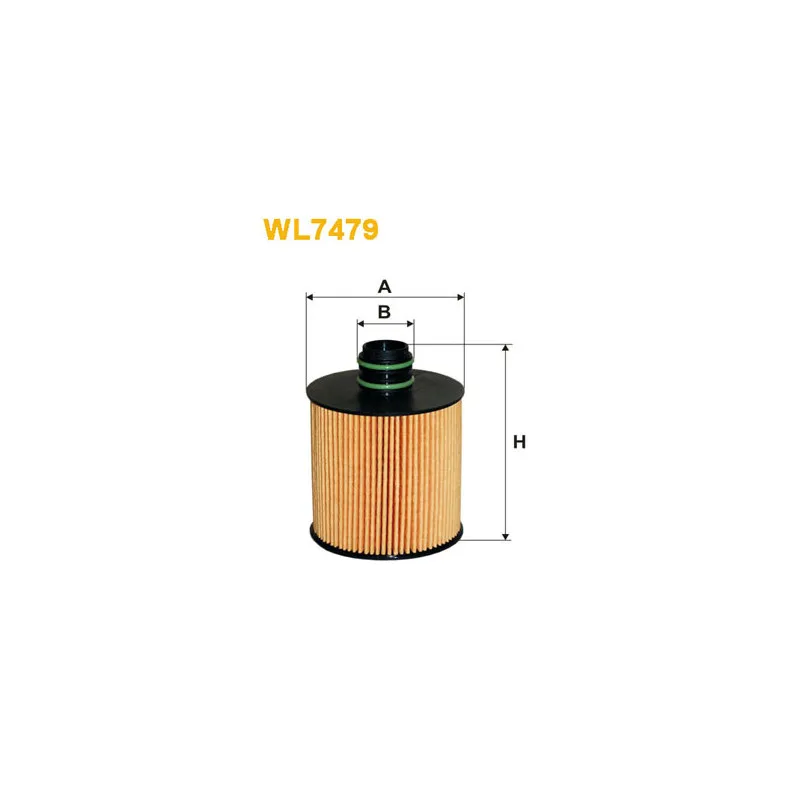 Filtre à huile WIX FILTERS WL7479