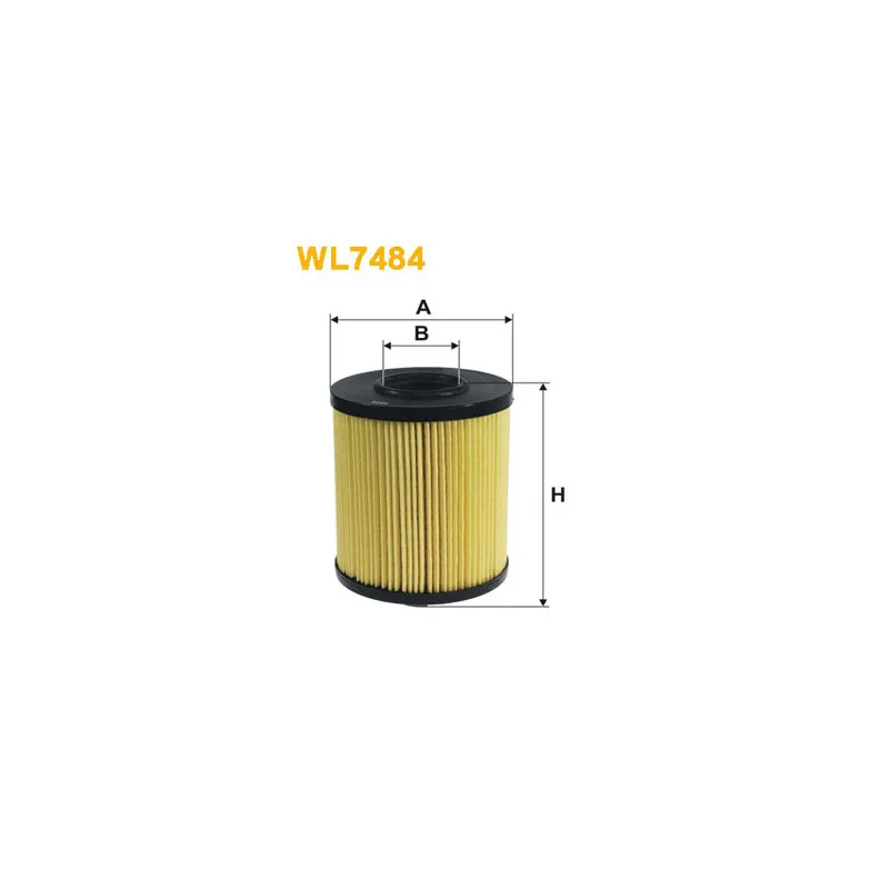 Filtre à huile WIX FILTERS WL7484