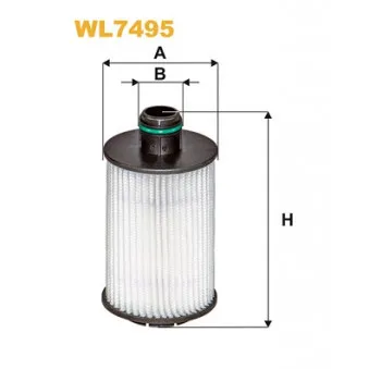 Filtre à huile WIX FILTERS WL7495