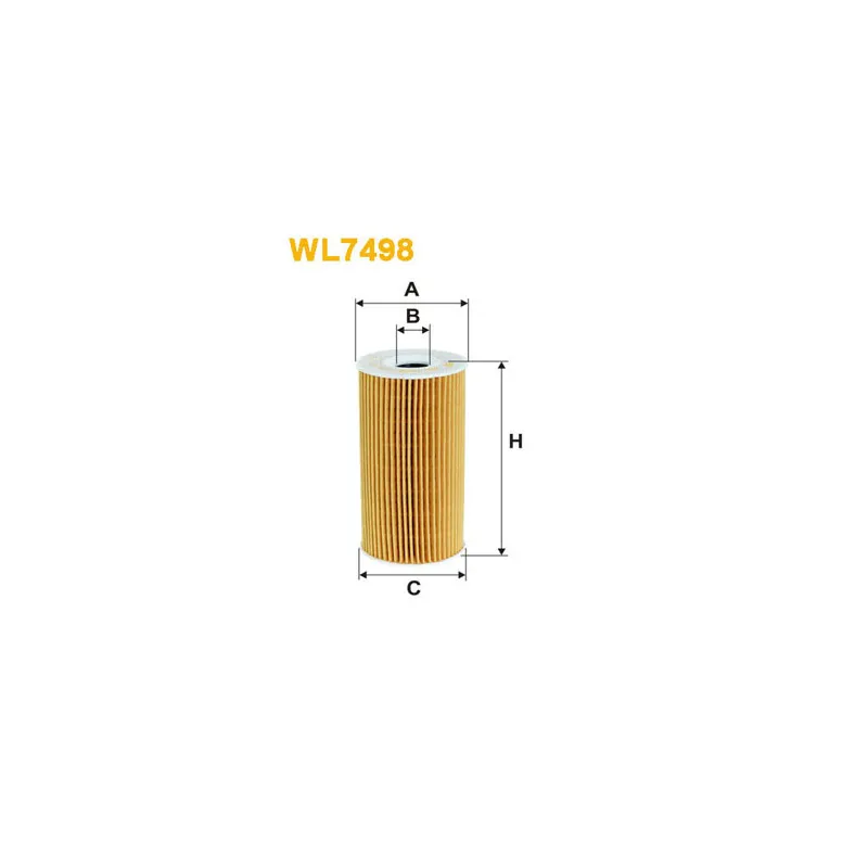 Filtre à huile WIX FILTERS WL7498