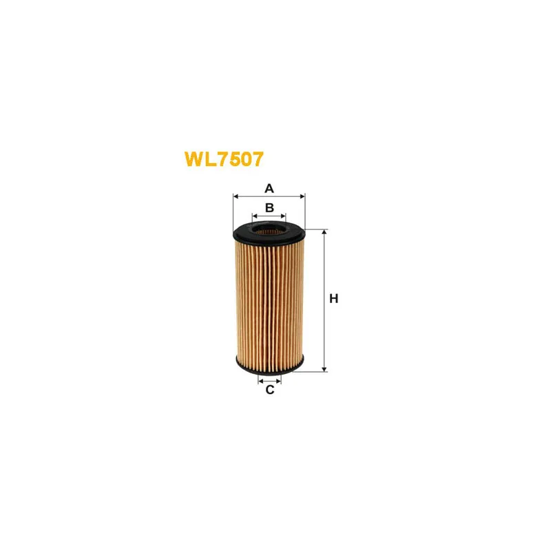 Filtre à huile WIX FILTERS WL7507