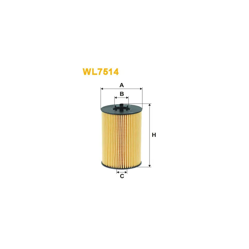 Filtre à huile WIX FILTERS WL7514