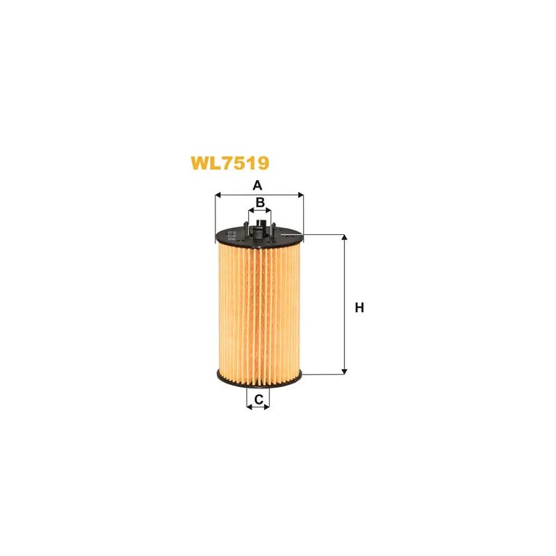 Filtre à huile WIX FILTERS WL7519