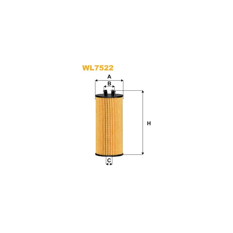 Filtre à huile WIX FILTERS WL7522