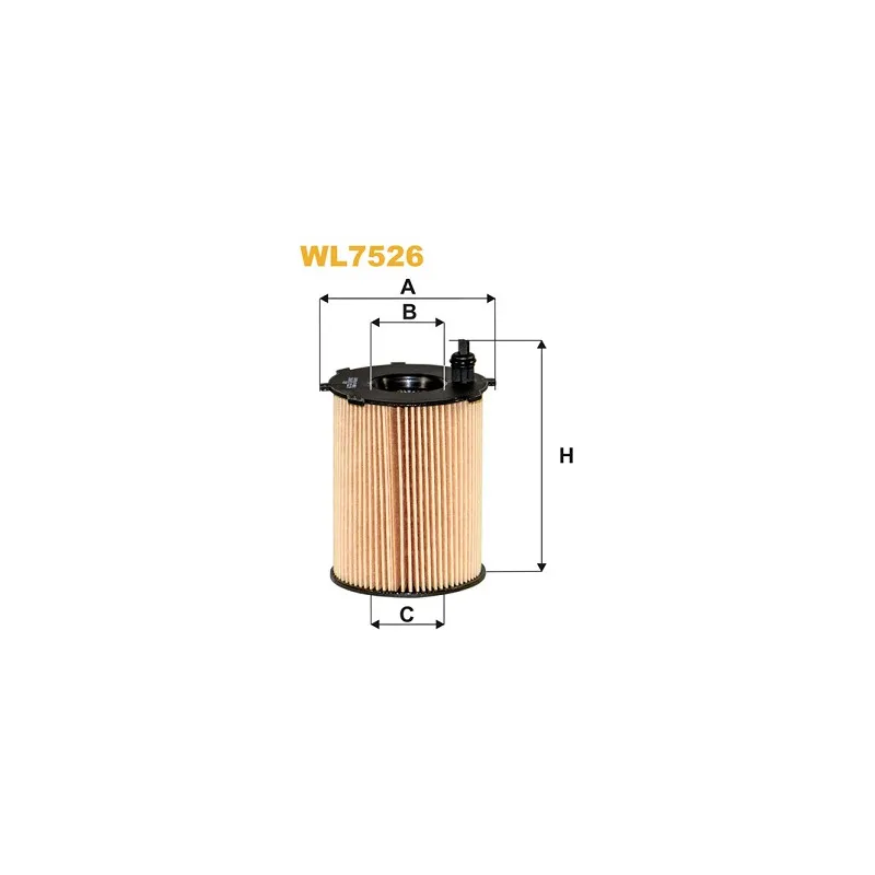Filtre à huile WIX FILTERS WL7526