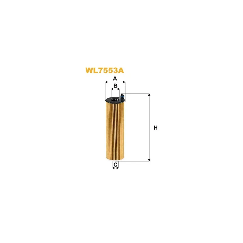 Filtre à huile WIX FILTERS WL7553A