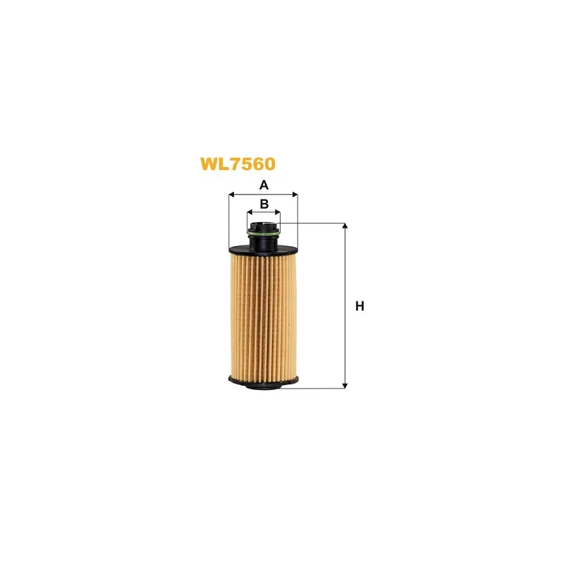 Filtre à huile WIX FILTERS WL7560