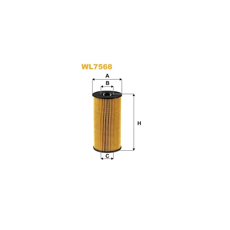Filtre à huile WIX FILTERS WL7568