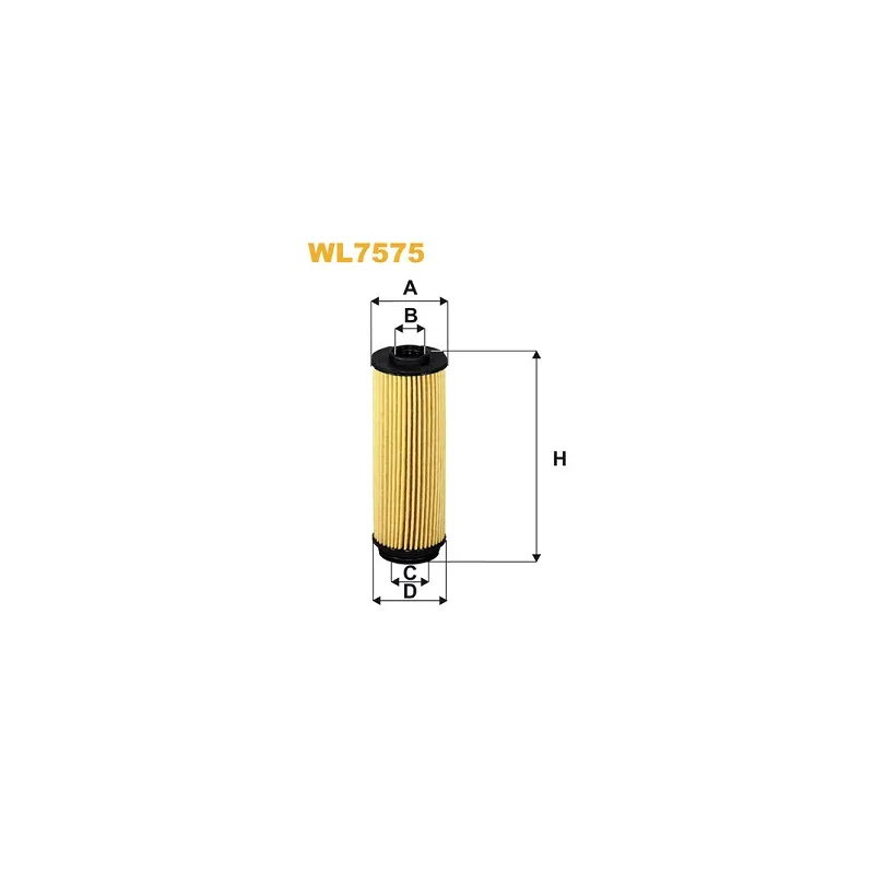 Filtre à huile WIX FILTERS WL7575