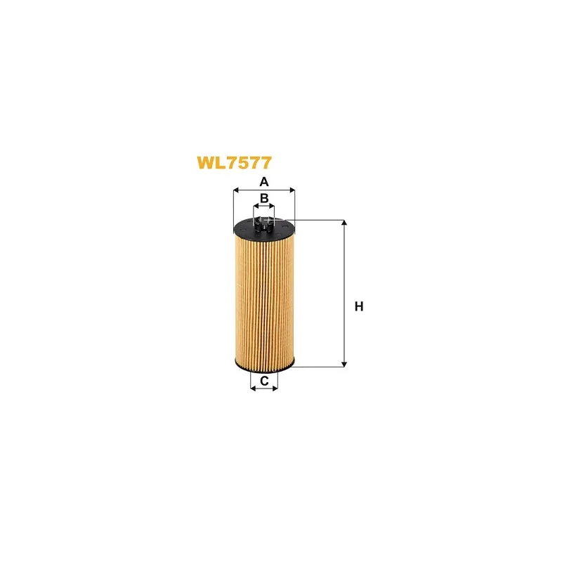 Filtre à huile WIX FILTERS WL7577