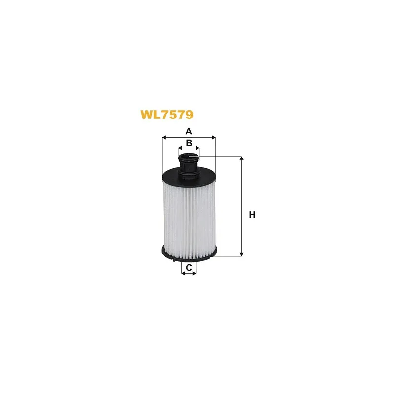 Filtre à huile WIX FILTERS WL7579