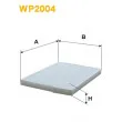 Filtre, air de l'habitacle WIX FILTERS WP2004 - Visuel 2