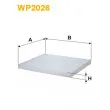 Filtre, air de l'habitacle WIX FILTERS WP2026 - Visuel 1