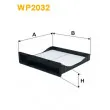 Filtre, air de l'habitacle WIX FILTERS WP2032 - Visuel 1