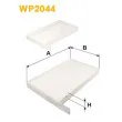 Filtre, air de l'habitacle WIX FILTERS WP2044 - Visuel 2