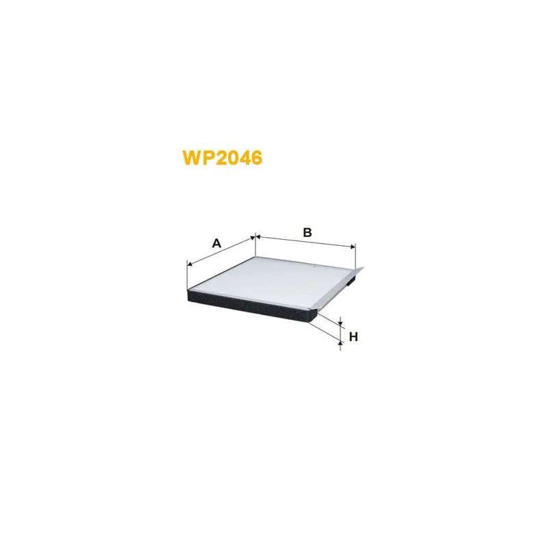 Filtre, air de l'habitacle WIX FILTERS WP2046
