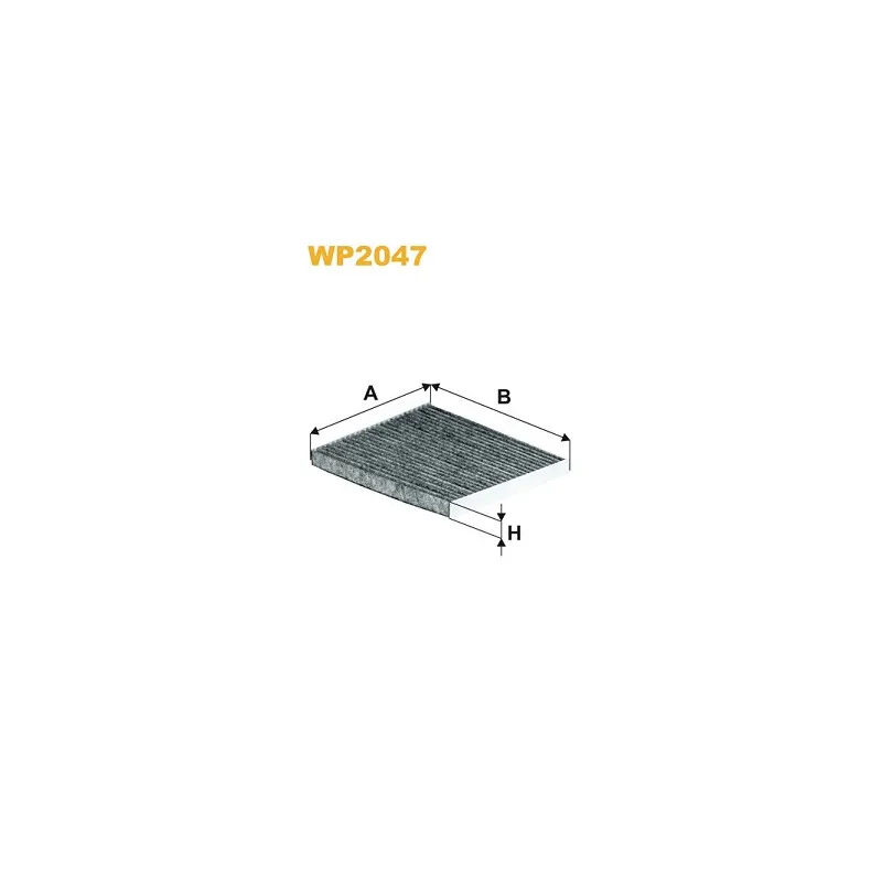 Filtre, air de l'habitacle WIX FILTERS WP2047