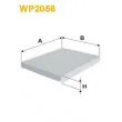Filtre, air de l'habitacle WIX FILTERS WP2056 - Visuel 1
