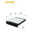 Filtre, air de l'habitacle WIX FILTERS WP2060 - Visuel 1