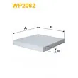 Filtre, air de l'habitacle WIX FILTERS WP2062 - Visuel 1