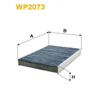 Filtre, air de l'habitacle WIX FILTERS WP2073