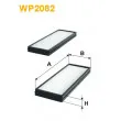 Filtre, air de l'habitacle WIX FILTERS WP2082 - Visuel 2