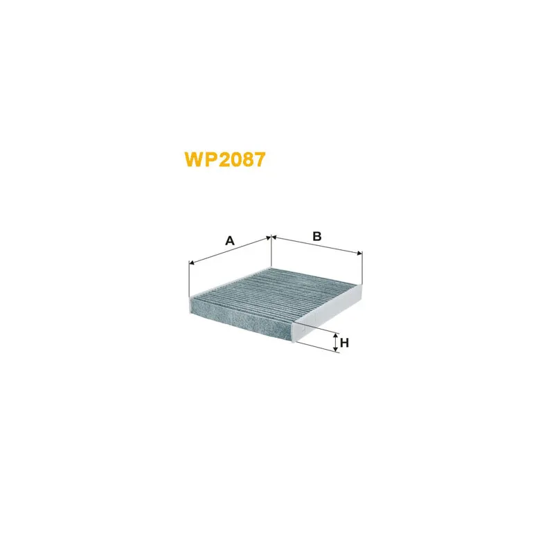 Filtre, air de l'habitacle WIX FILTERS WP2087