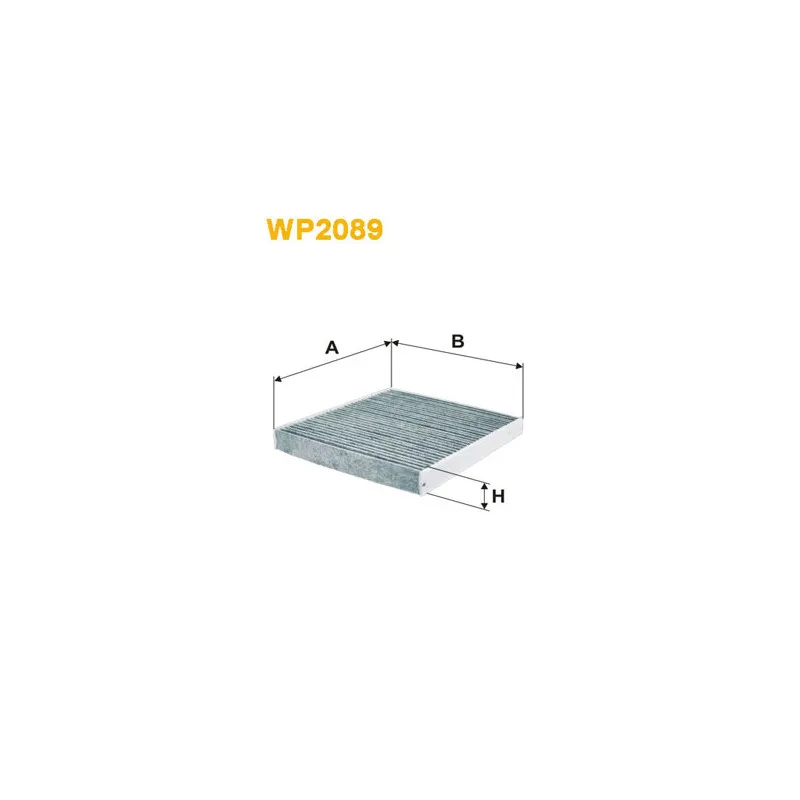 Filtre, air de l'habitacle WIX FILTERS WP2089