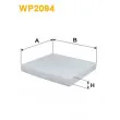 Filtre, air de l'habitacle WIX FILTERS WP2094 - Visuel 2
