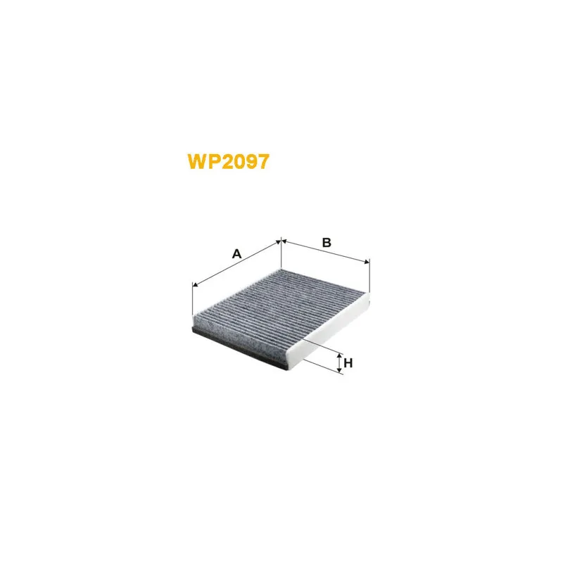 Filtre, air de l'habitacle WIX FILTERS WP2097